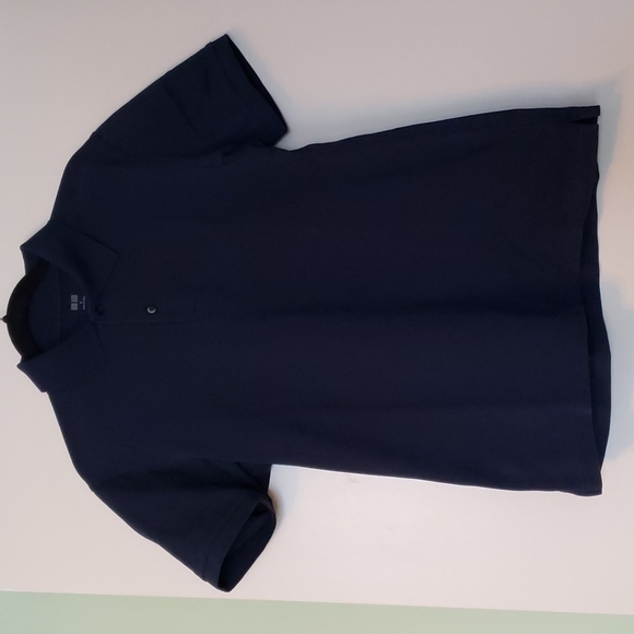 Uniqlo - Navy Polo - Picture 1 of 4